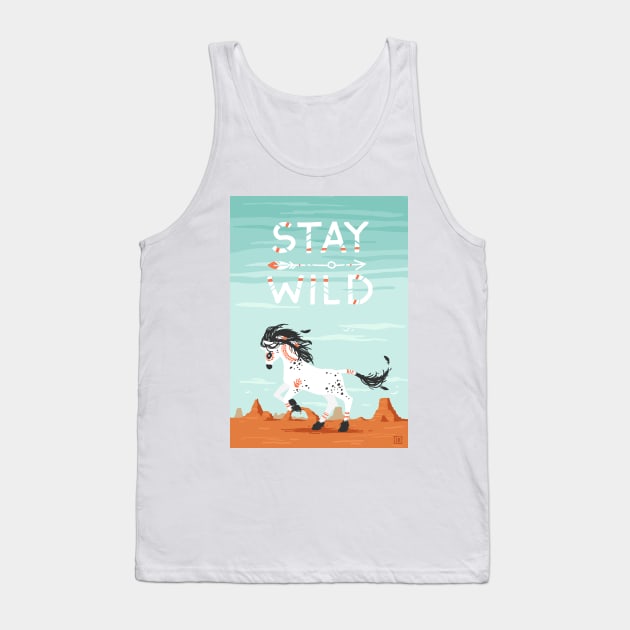 Stay Wild Tank Top by Freeminds